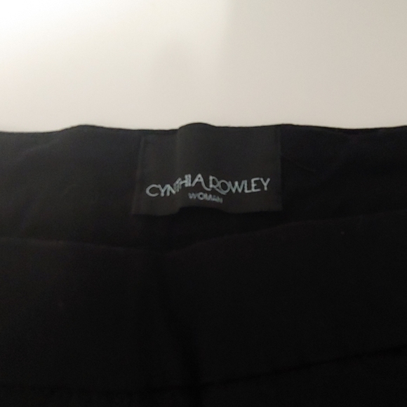Cynthia Rowley Black Dress Pants - Picture 3 of 3